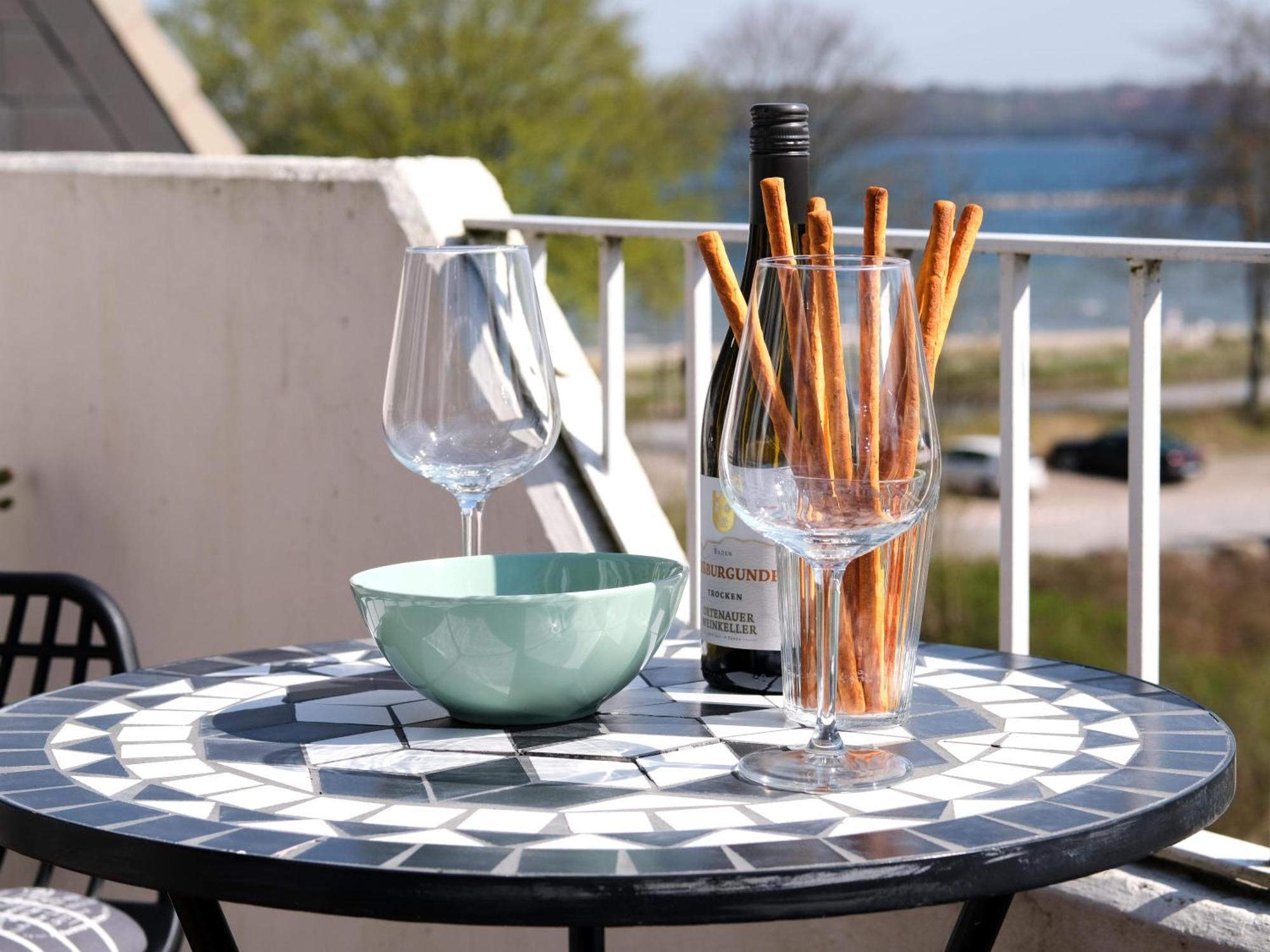 Ostsee, Wunderschoene Wohnung Mit Meerblick Harrislee Extérieur photo